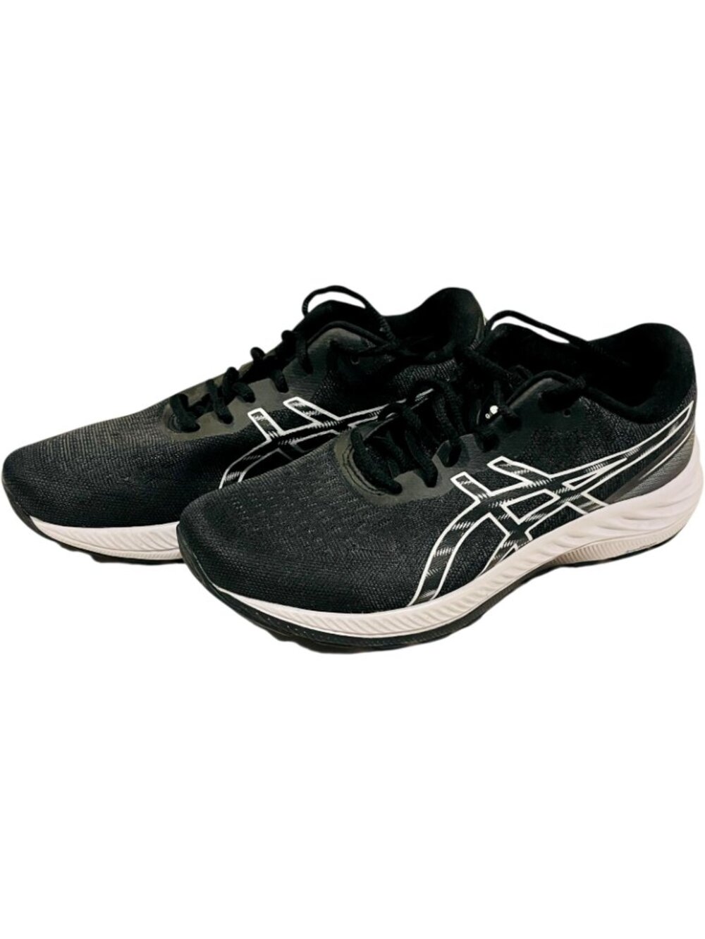 Asics Gel-Excite 9 Shoes - Black & White - Men's Size 7.5 - Picture 4 of 9